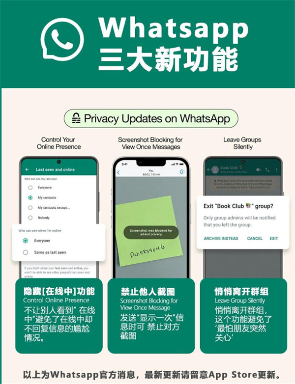 whatsapp官方中文版、whatsapp官網手機版 app